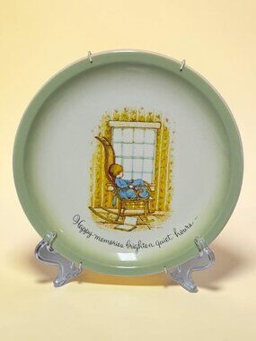 Hollie Hobby Collector's Edition 1972 American Greetings 10" Plate